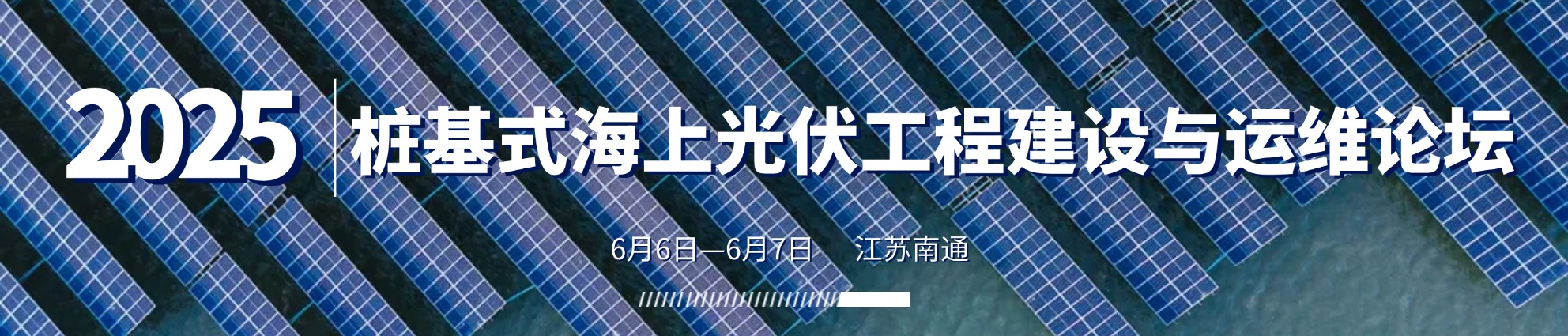 2025樁基式海上光伏工程建設(shè)與運(yùn)維論壇